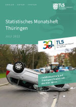 Veröffentlichung „Statistisches Monatsheft Thüringen Juli 2022“ im PDF-Format