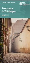 Titelbild der Veröffentlichung „Faltblatt Tourismus in Thringen, Ausgabe 2021“